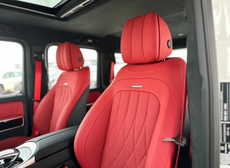Mercedes Benz AMG G63 2024 WHITE RENTAL IN DUBAI - undefined